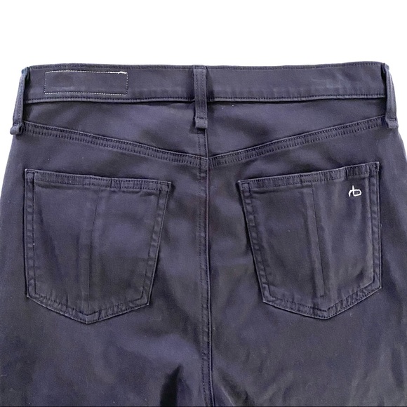 Rag & Bone High Rise Ankle Skinny Navy - Picture 8 of 9